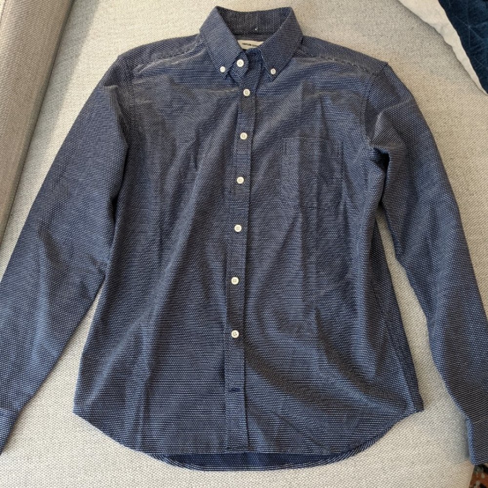 Taylor Stitch Jack shirt reverse jacquard